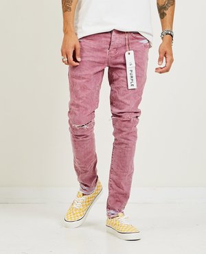 PURPLE P001 Slim Fit Jeans - Coral 