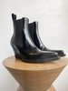 pre-loved BOTTEGA VENETA CHELSEA ANKLE BOOT - black - Thumbnail 1