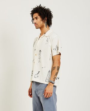 Chemise Samuel Zelig The Rodeo Camp Shirt - Taille XL - Made In USA - Neuf Sans étiquettes