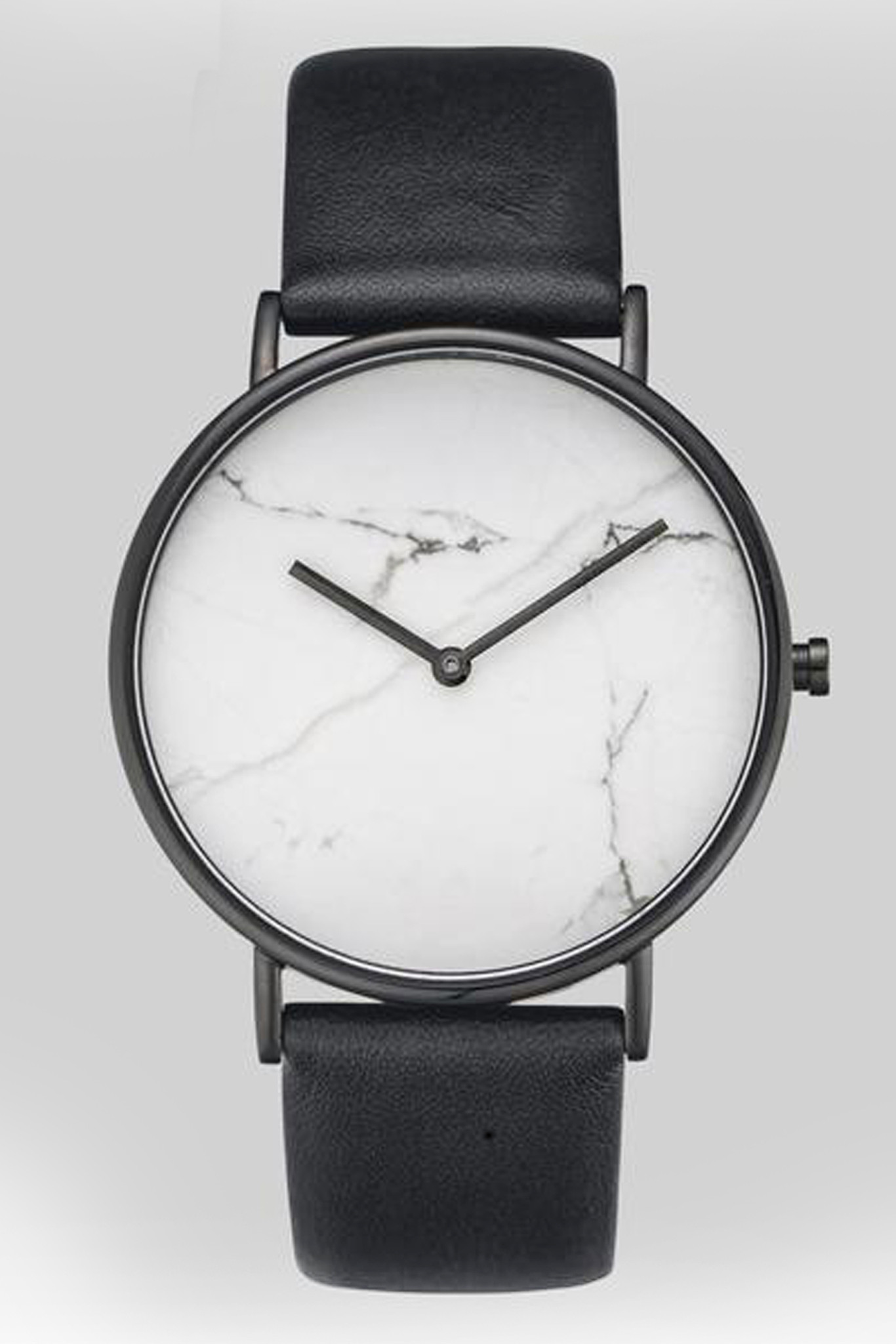 The Horse Marble 'The Stone" Watch White Garmentory