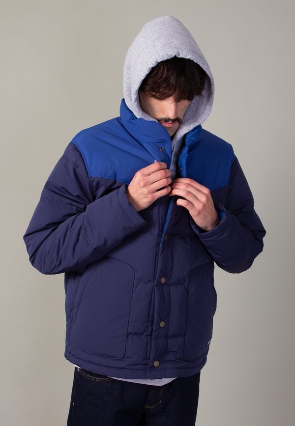 patagonia M ダウンジャケット ネイビー/カーキ　ビビー 中古・古着通販】Patagonia (パタゴニア) Bivy Down Jacket（ビビー