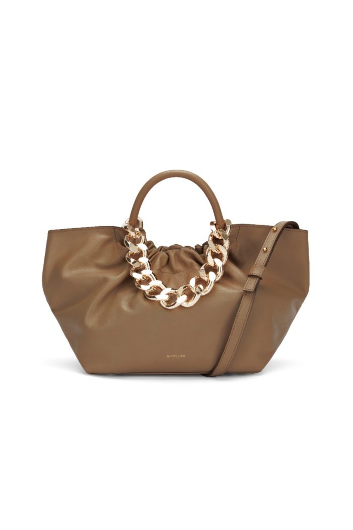 DeMellier London The Midi Los Angeles Bag With Chain - Deep Toffee