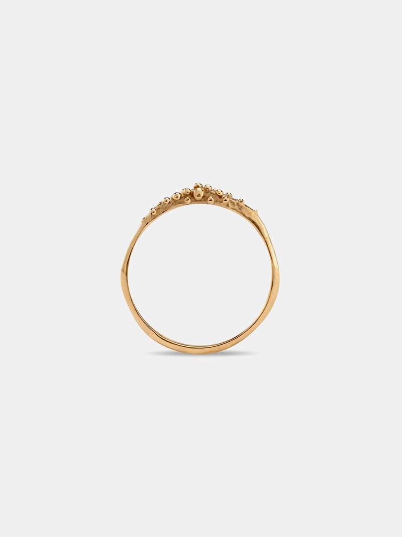 satomi kawakita dewdrop ring - Gold