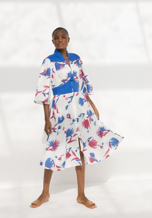 MARCH 11 ALEX MIDI DRESS - WHITE