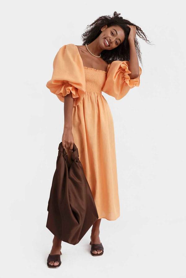 chinese dress ladies Linen white dress