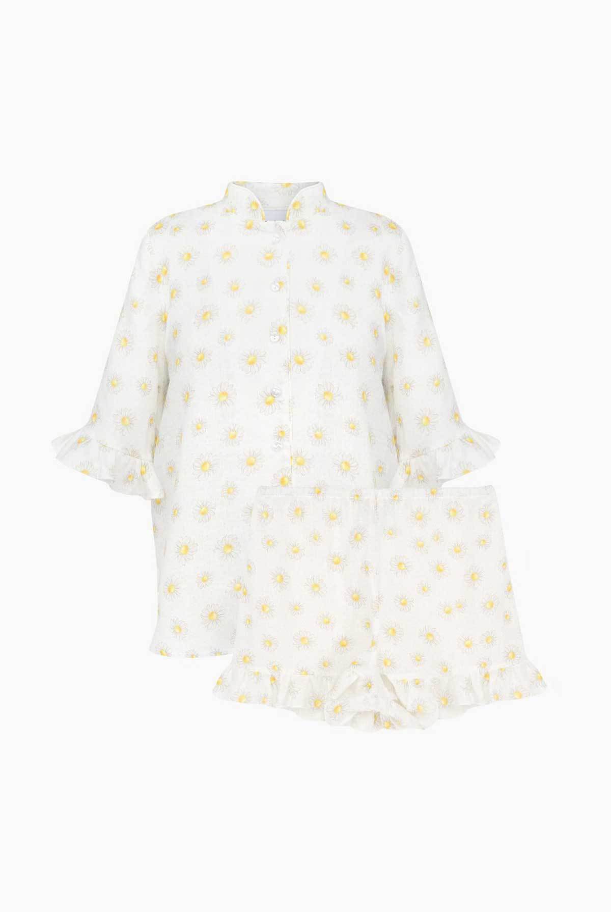 Sleeper Judas Tree Linen Lounge Suit Pink Garmentory