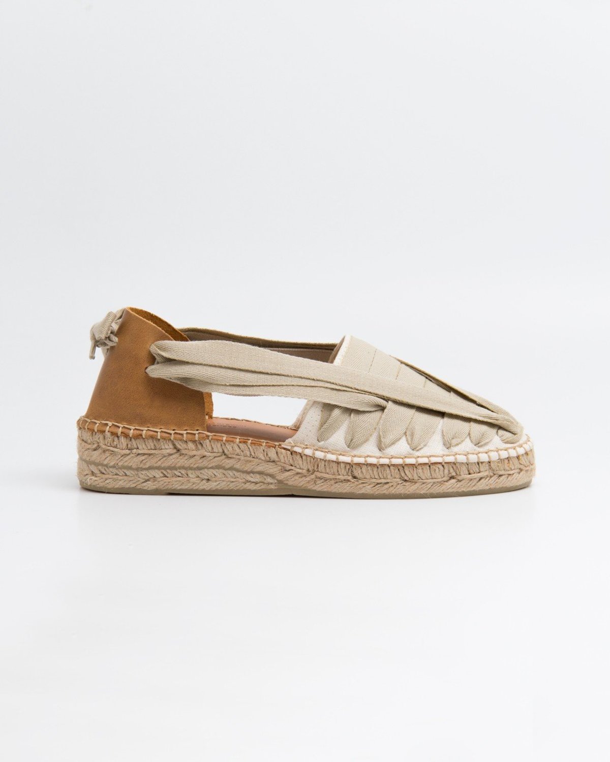 Naguisa SOC COTTON ESPADRILLE - BEIGE - Image 1 of 3
