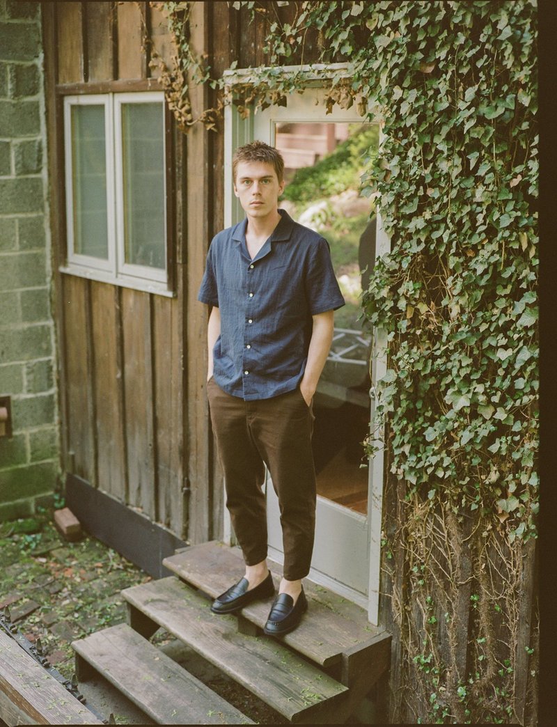 トップス Steven Alan MONTI BOX CAMP COLLAR SHIRT Steven Alan（スティーブンアラン）の「＜Steven Alan＞MONTI