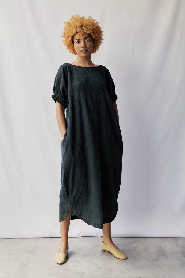 Boatneck Relax Long Dress