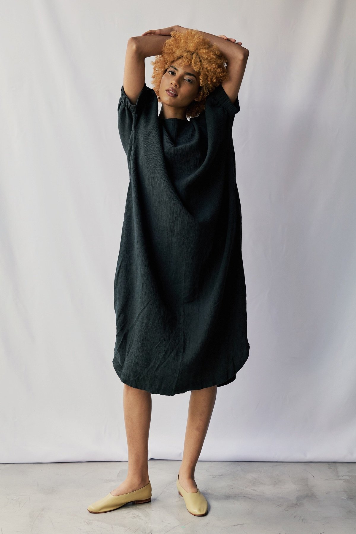 Boatneck Relax Long Dress - Image 2 of 13