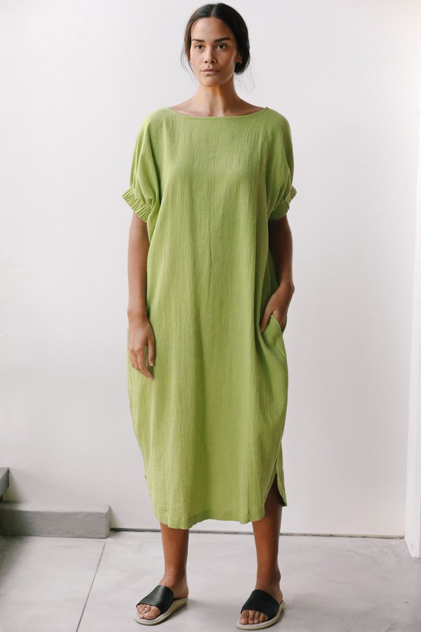 Boatneck Relax Long Dress