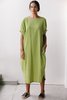 Boatneck Relax Long Dress - Thumbnail 8