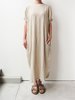 Boatneck Relax Long Dress - Thumbnail 11