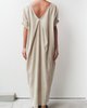 Boatneck Relax Long Dress - Thumbnail 13