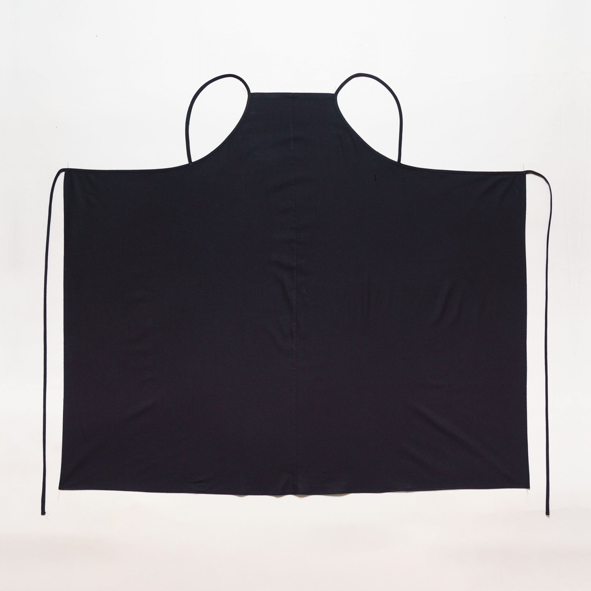Baserange Yumi Apron Dress Black Garmentory