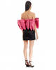Rotate Natalie Short Dress - Black/Pink - Thumbnail 2
