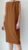 Vintage Midi Dress - brown - Thumbnail 1