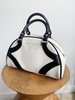 [Pre-Loved] Prada BAULETTO BOWLER BAG - White - Thumbnail 1