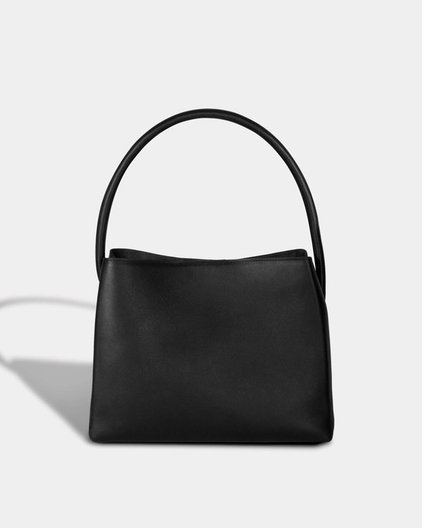 Modern Weaving Petite Arch Handle Pleat Tote | Garmentory