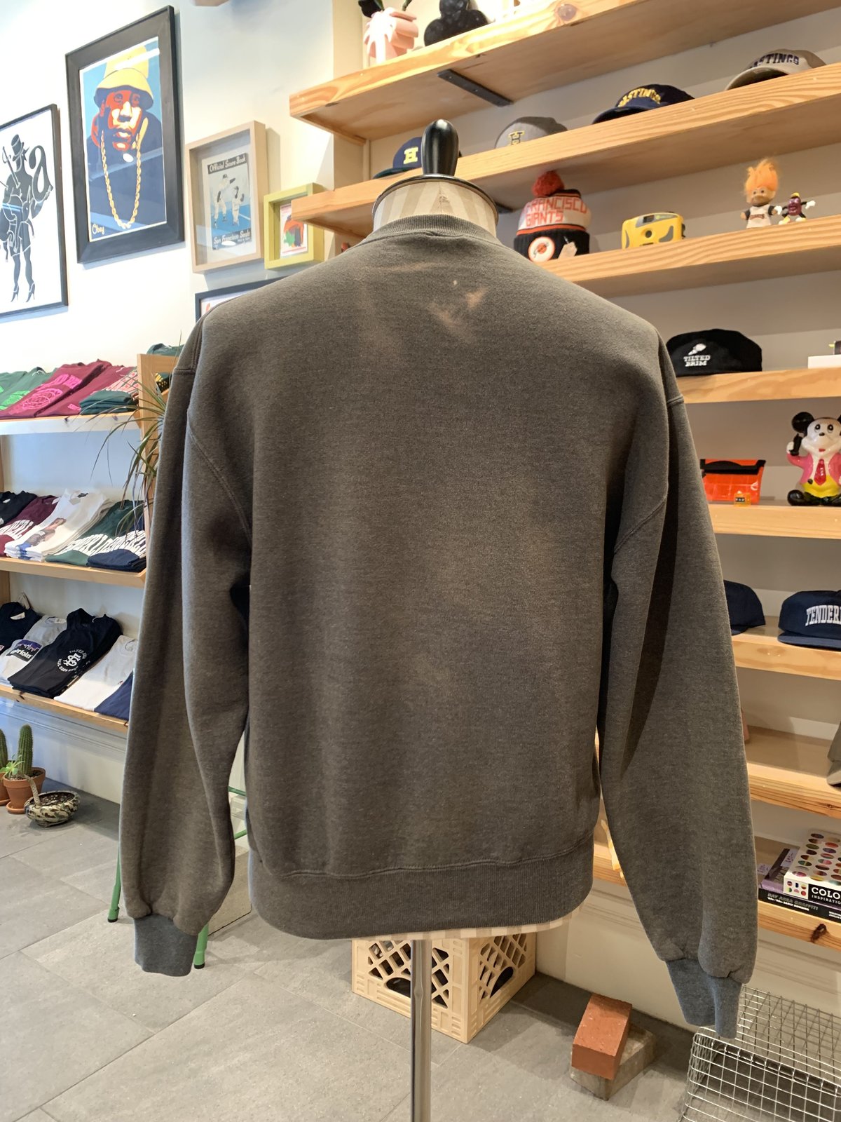 Vintage Russell Athletic Crewneck Sweatshirt - Gray | Garmentory