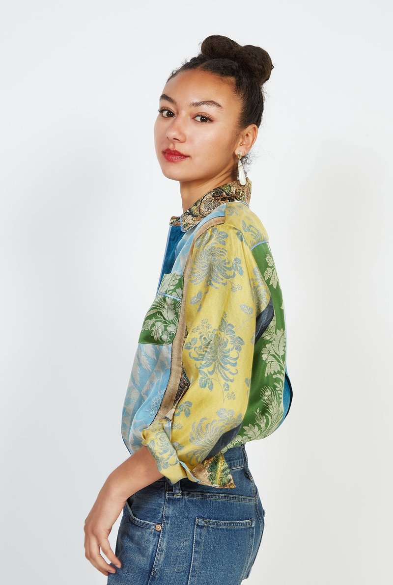 UNISEX PIERRE LOUIS-MASCIA Long Sleeve Shirt | Garmentory