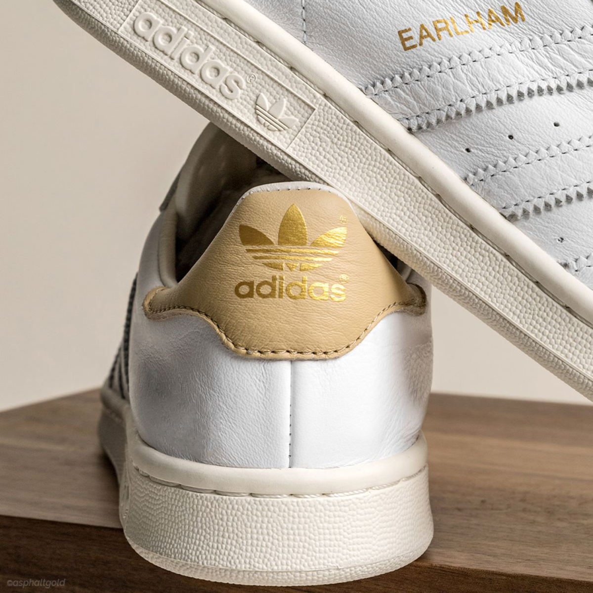 adidas gazelle silver green womens Morgen Trainers - Metallic Leather & Suede