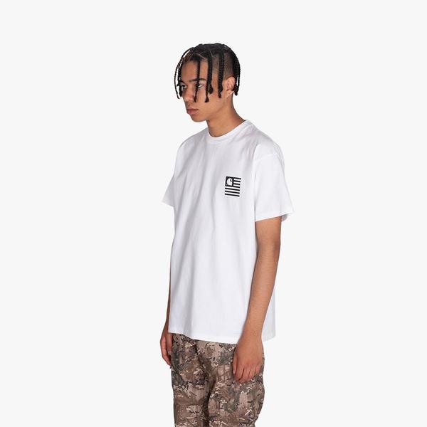 Carhartt WIP Wavy State T-shirt - White Carhartt WIP Wavy State T-shirt - White
