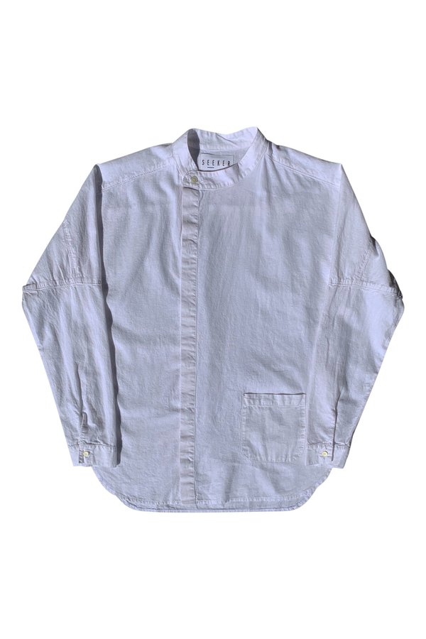 A Sym Button Up in White