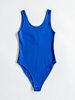 Vintage Cotton Bodysuit - cobalt - Thumbnail 4