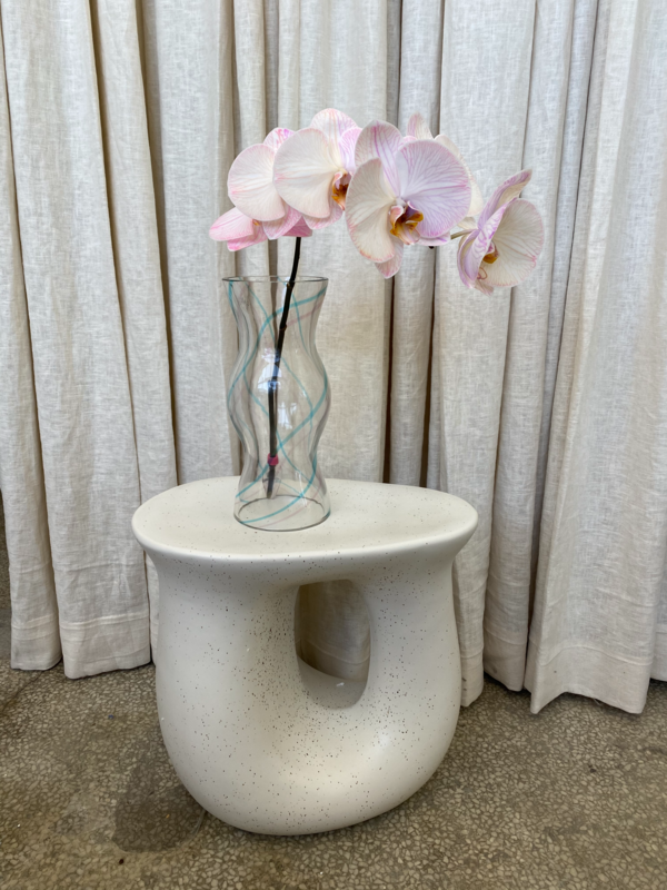 Vintage Wavy Glass Vase Garmentory