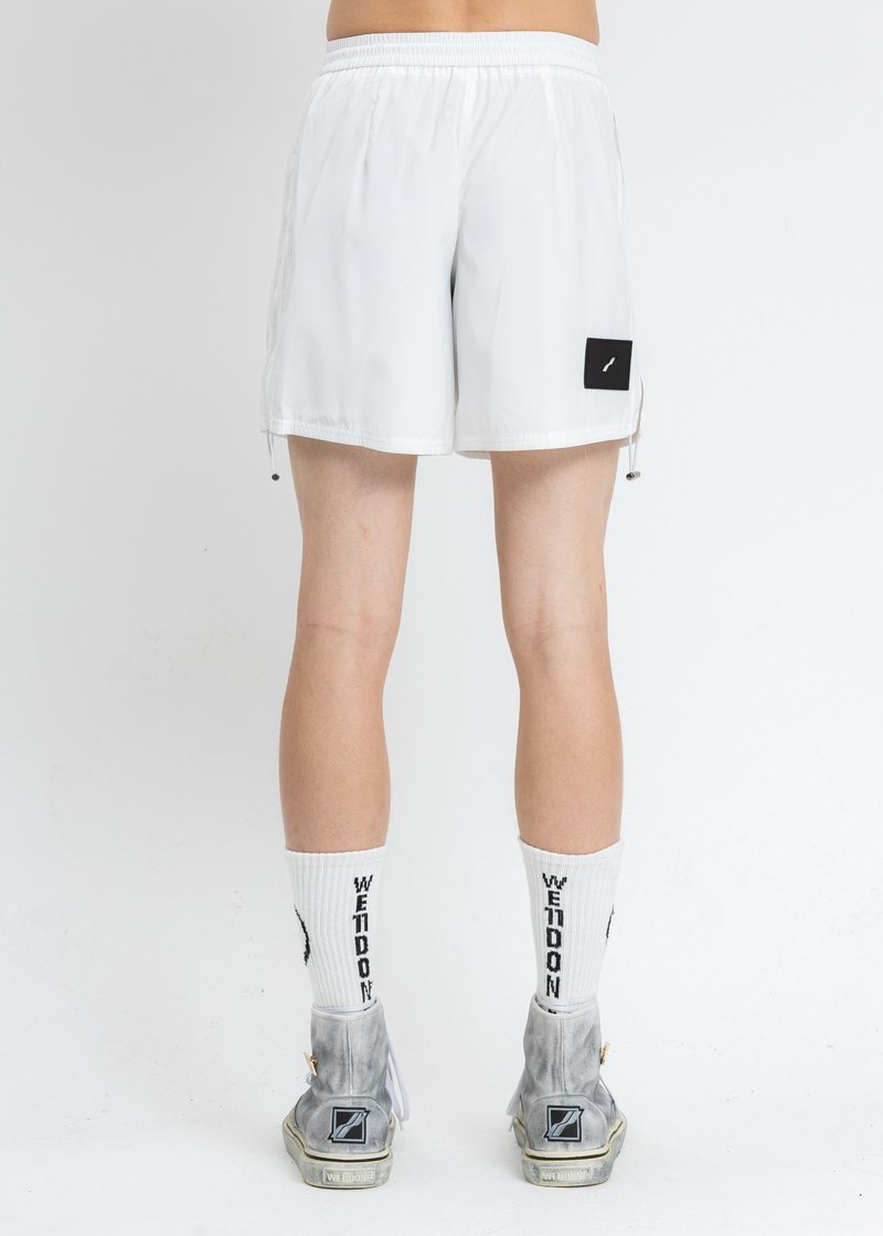 We11done Basic String Short - White