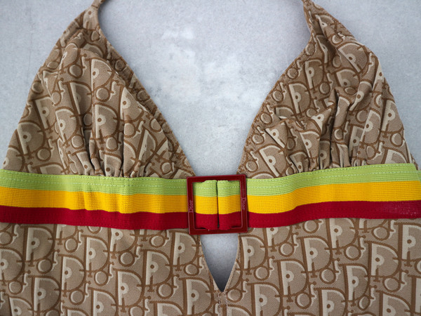 HOH Curate - 1990s Dior Rasta Halter | Garmentory
