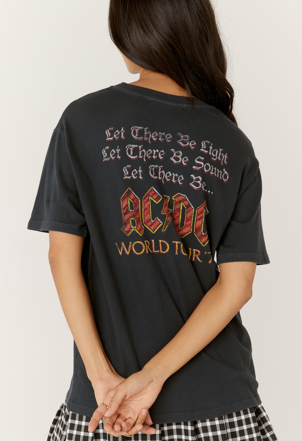 Daydreamer AC/DC Tee - Black | Garmentory