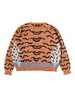 Kapital 7GLinen Nepal Tiger Crew Sweater - Orange - Thumbnail 1