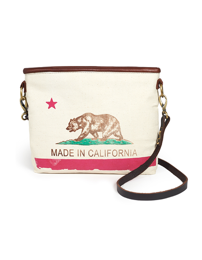 CALIFORNIA FLAG CLUTCH WITH STRAP CALIFORNIA FLAG CLUTCH WITH STRAP