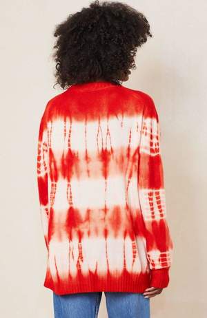 Tie Dye Knitted Oversized Sweater