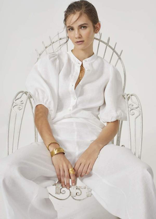 Lanhtropy Bubble Shirt - White