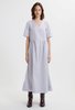 Wood Wood Nova Poplin Dress - Blue Stripe - Thumbnail 1