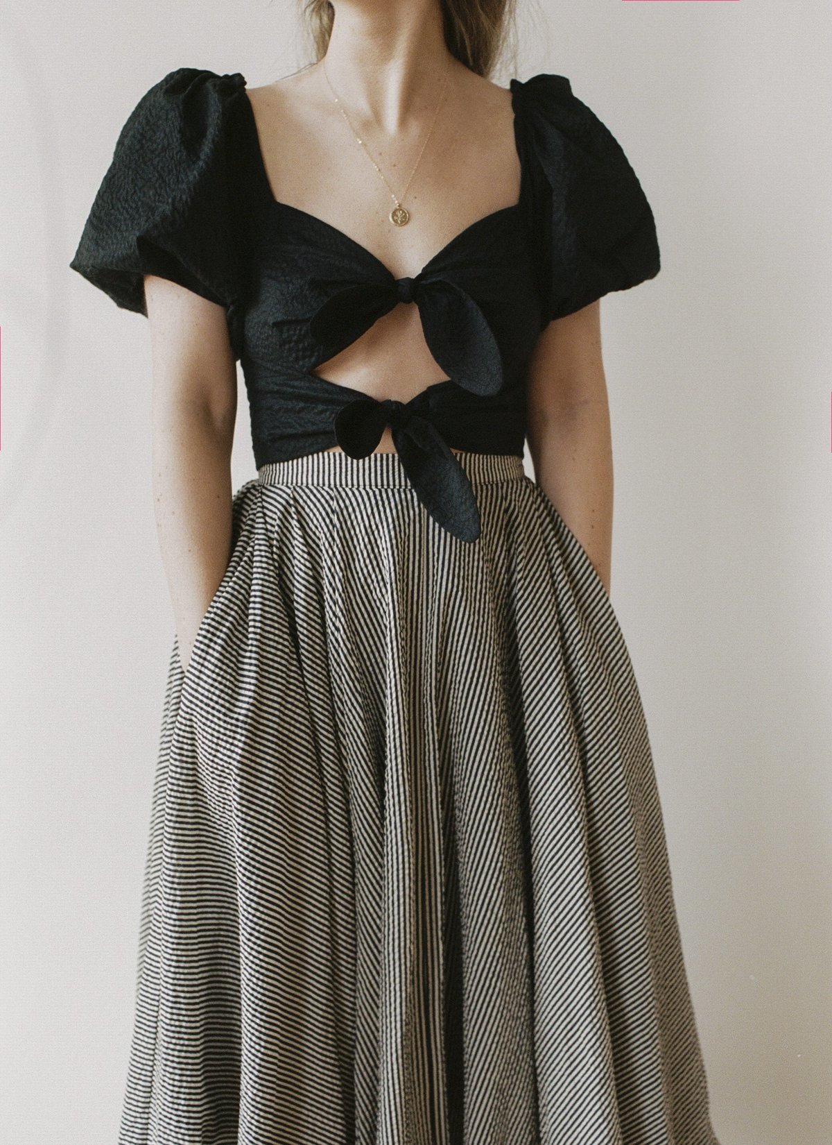 Naya Rea Nelly Skirt - Stripe - Image 2 of 5