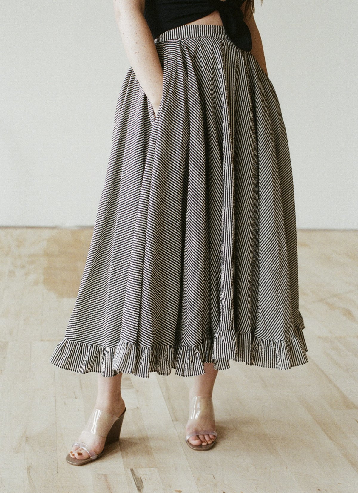 Naya Rea Nelly Skirt - Stripe - Image 4 of 5
