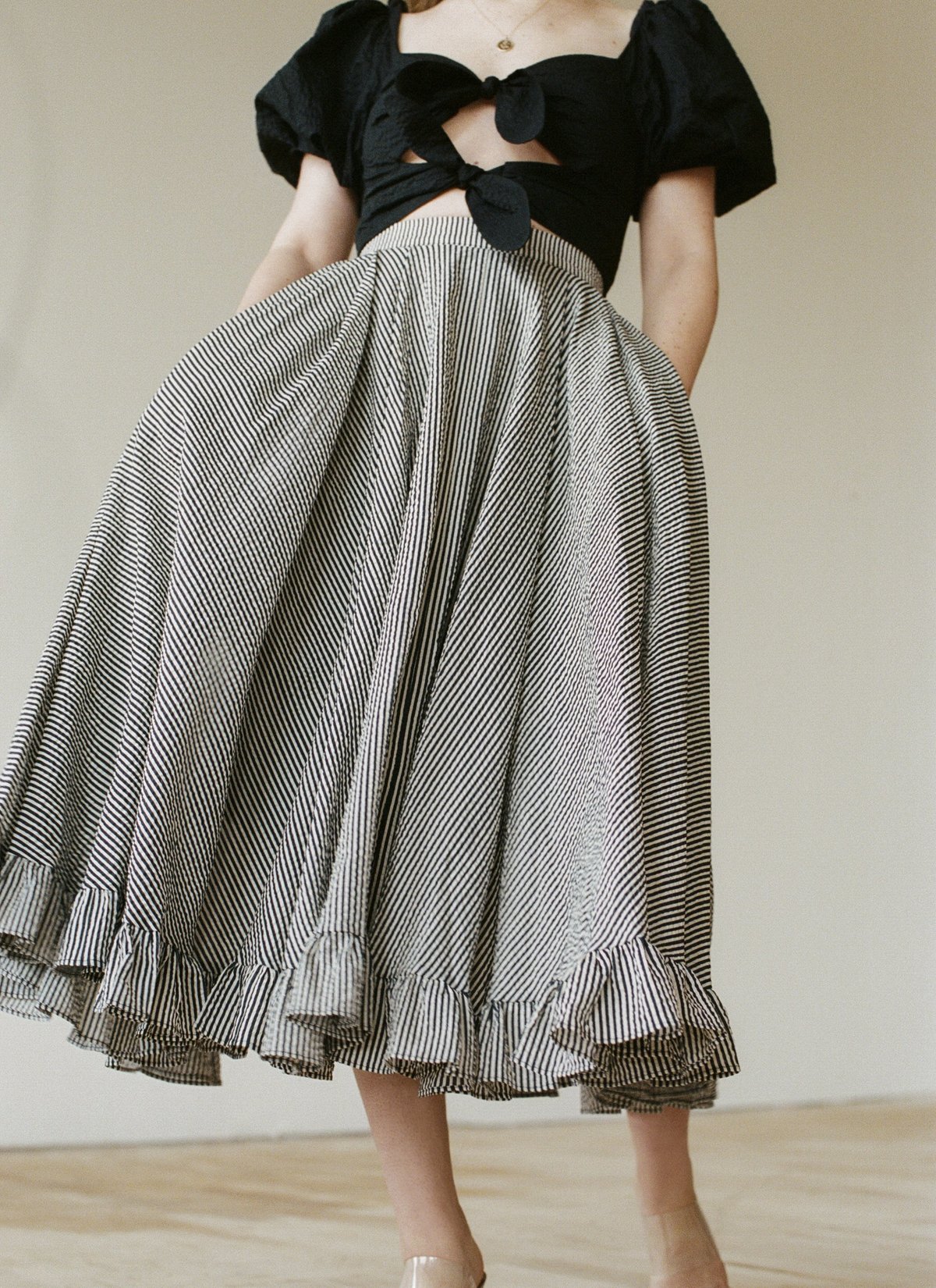 Naya Rea Nelly Skirt - Stripe - Image 5 of 5