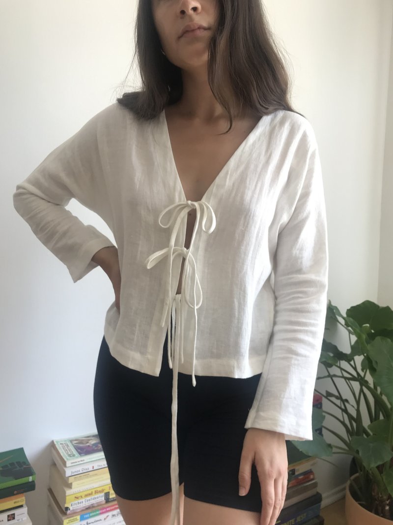 Zii Ropa Vera Top - White | Garmentory