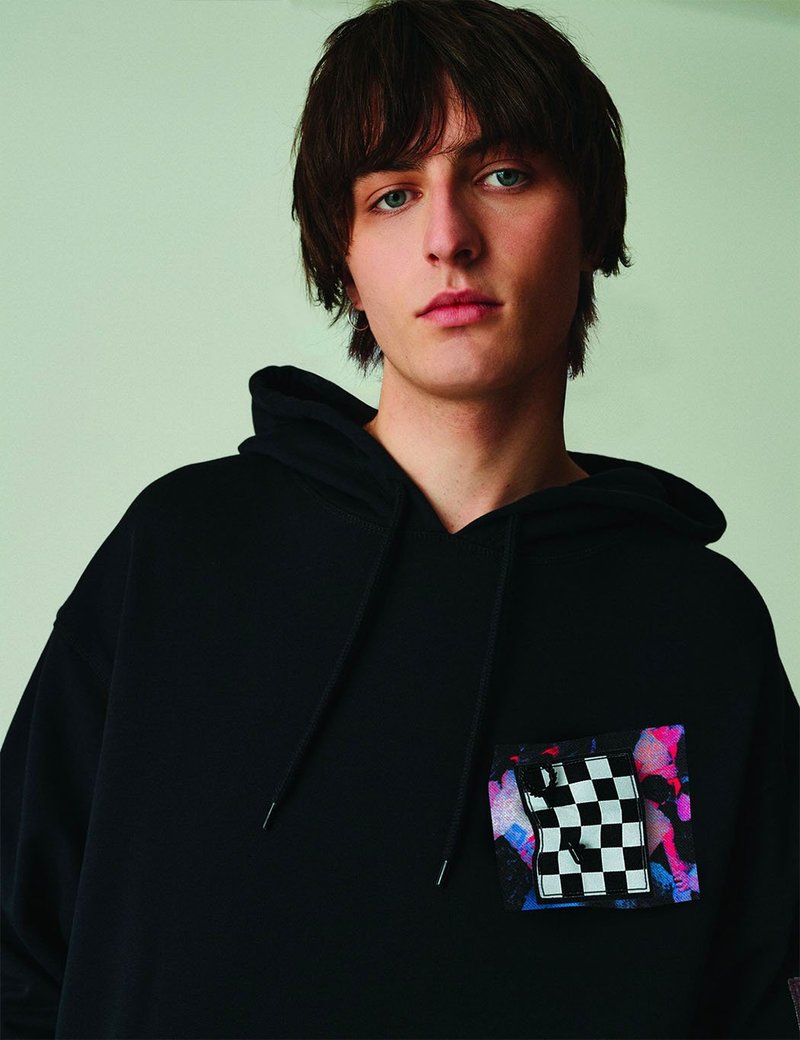 Fred Perry x Raf Simons Tape Detail Hoody Fred Perry x Raf