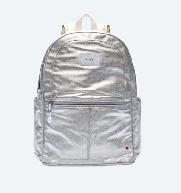 state black backpack
