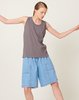 ICHI ANTIQUITES Dry Jersey Tank Top - Grey - Thumbnail 1