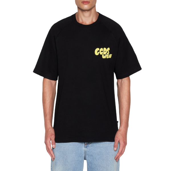 GCDS Rick and Morty T-Shirt Black Garmentory