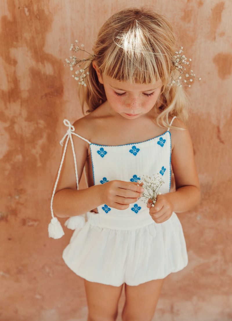 Liilu Folk Romper | Garmentory