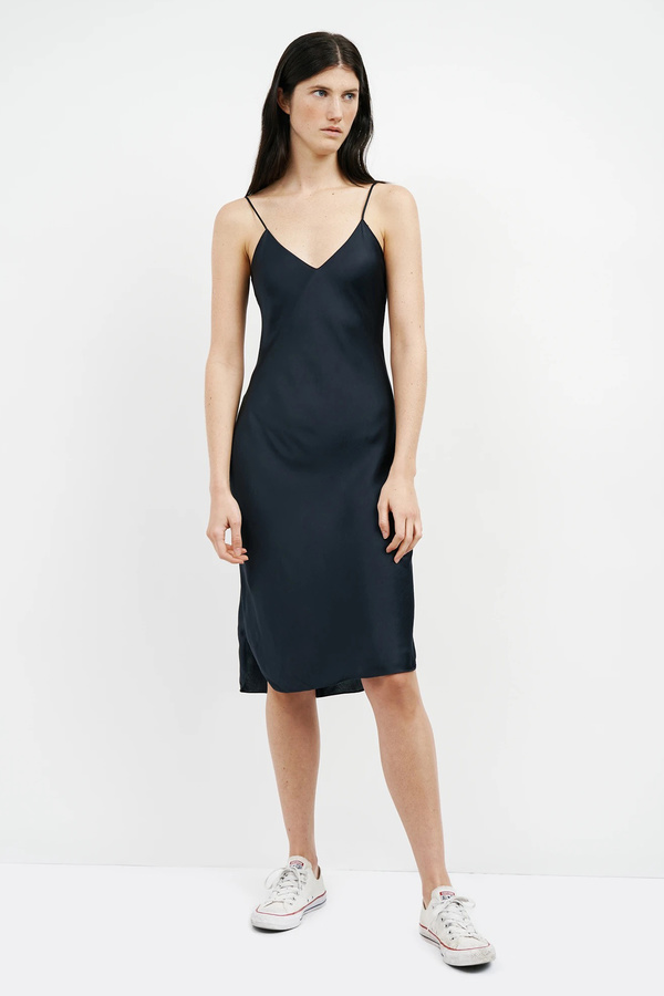 chinese dress ladies Designer Camisole Maxi Dress | Long Silk Slip main image 1