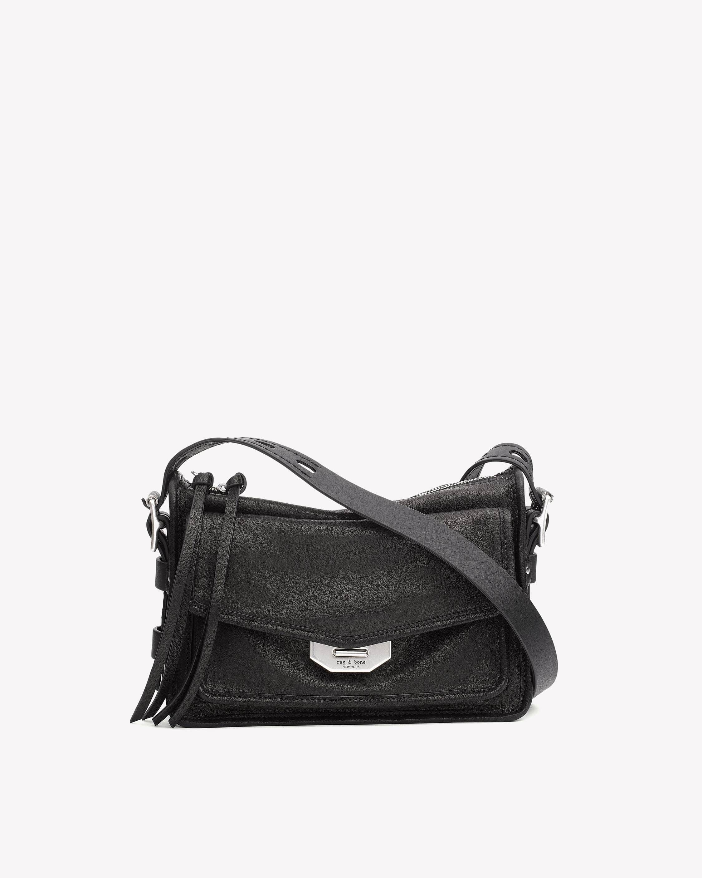 Rag & Bone Small Field Messenger Black Garmentory