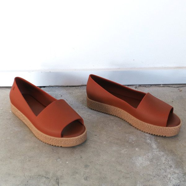 Melissa Puzzle Flats in Brown Garmentory